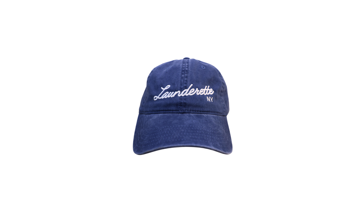 Launderette NYC Logo Blue Hat